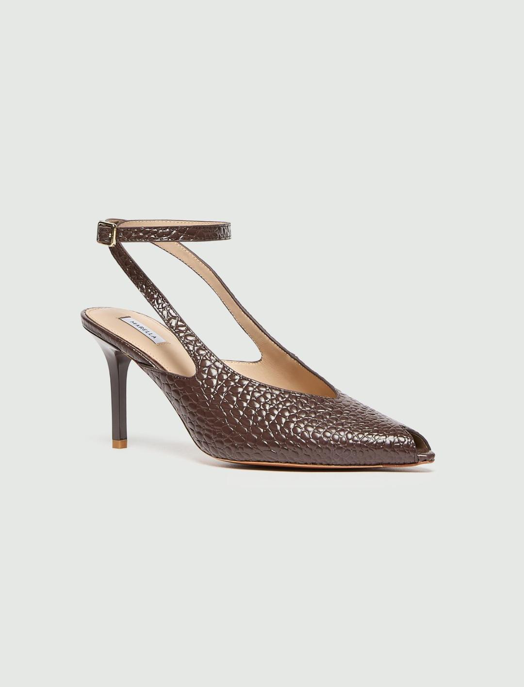 Slingback in pelle stampata | Marella Slingback in pelle stampata - 2 | Marella