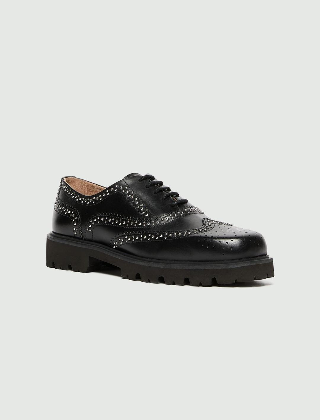 Allacciata Oxford in vitello lucido | Marella Allacciata Oxford in vitello lucido - 2 | Marella