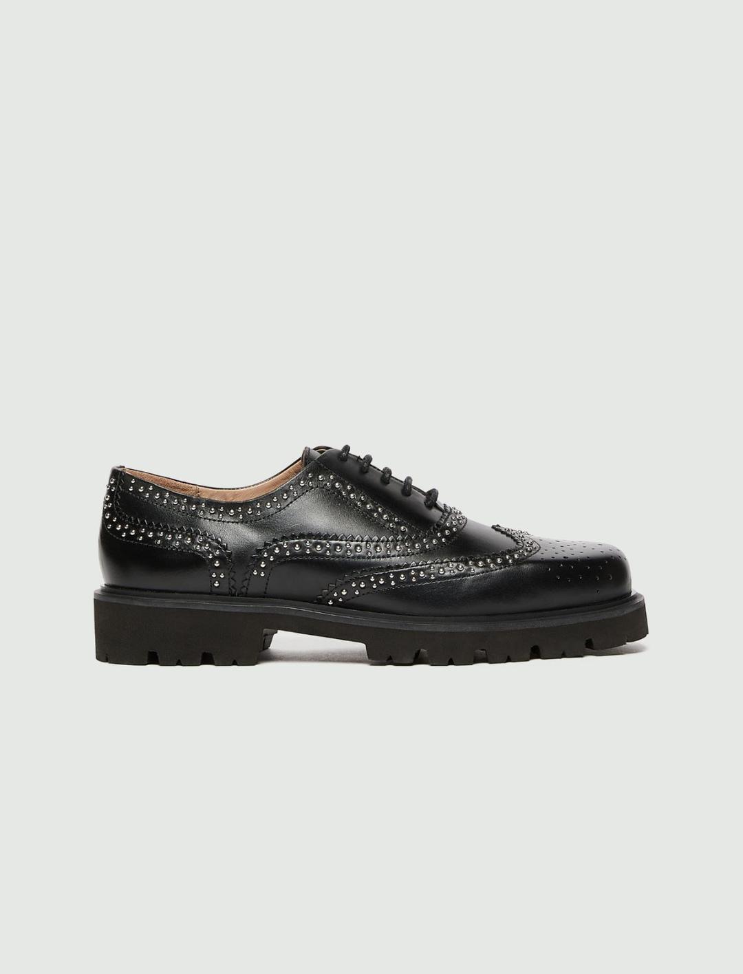 Allacciata Oxford in vitello lucido | Marella Allacciata Oxford in vitello lucido - 1 | Marella