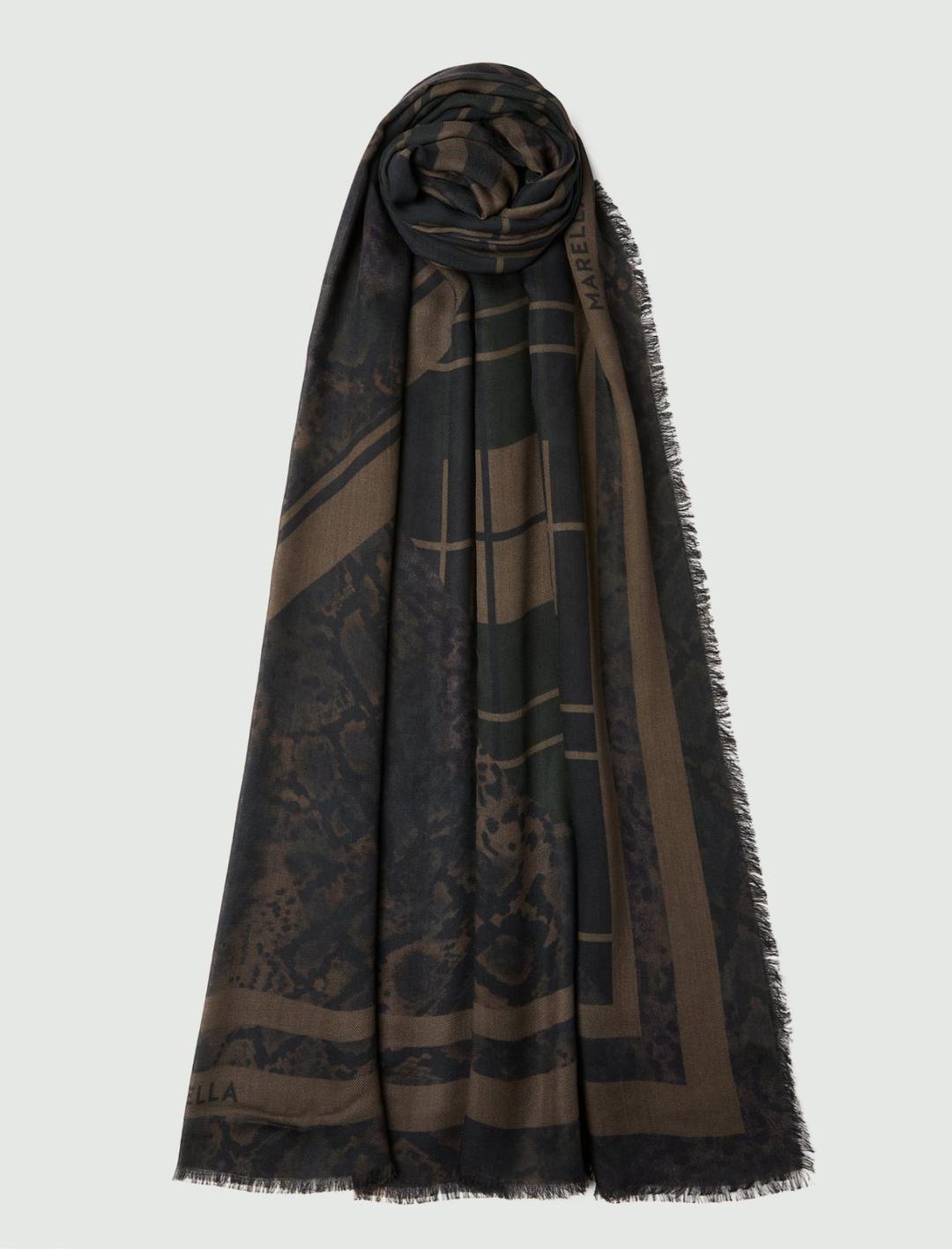 Scialle in twill | Marella Scialle in twill - 1 | Marella