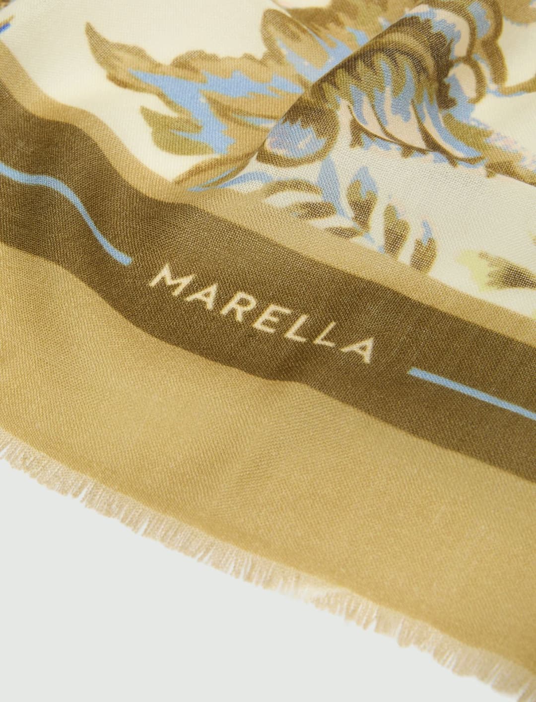 Scialle stampato in lana | Marella Scialle stampato in lana - 2 | Marella