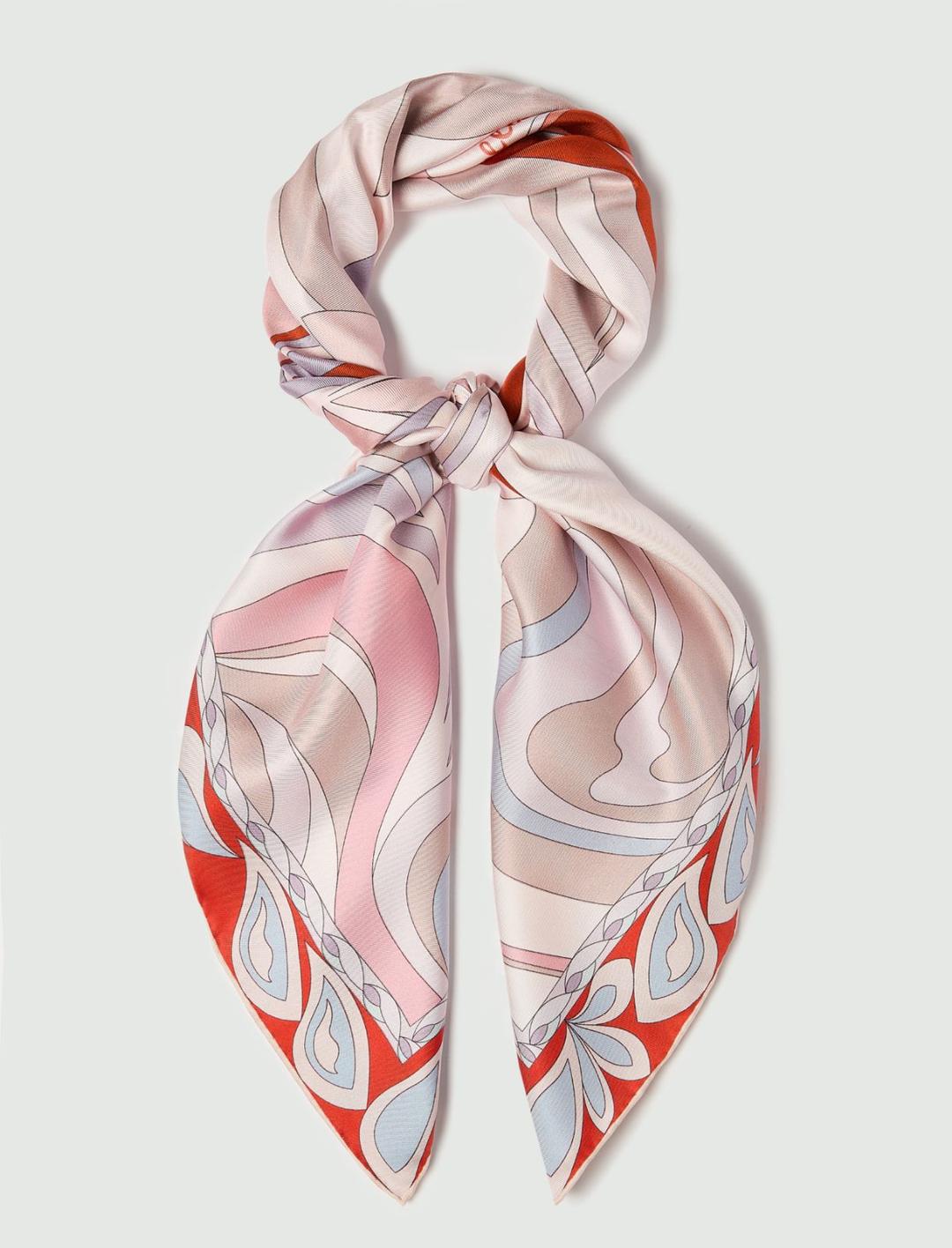 Foulard in raso di pura seta | Marella Foulard in raso di pura seta - 1 | Marella