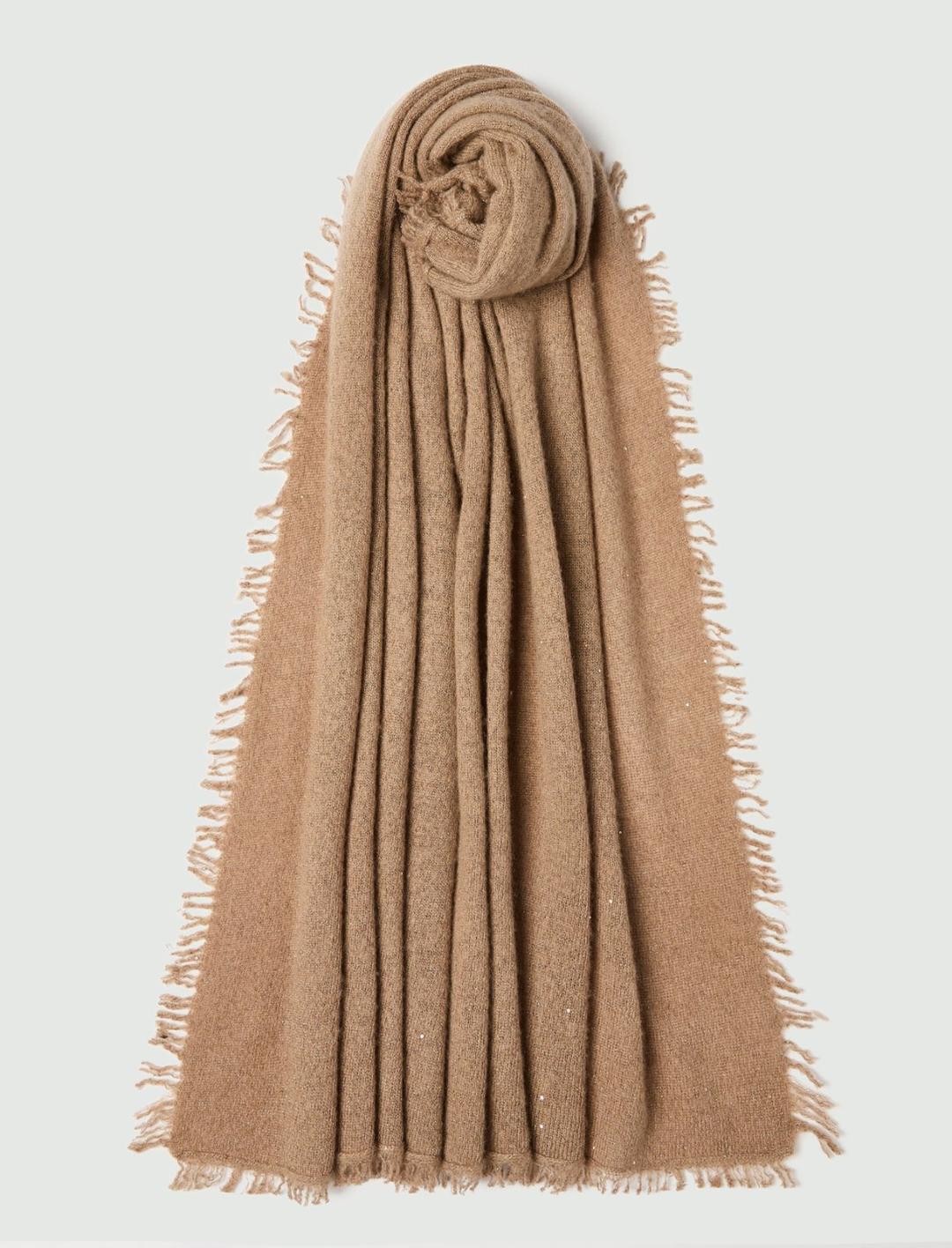 Scialle in lana e cashmere con micro paillette | Marella Scialle in lana e cashmere con micro paillette - 1 | Marella