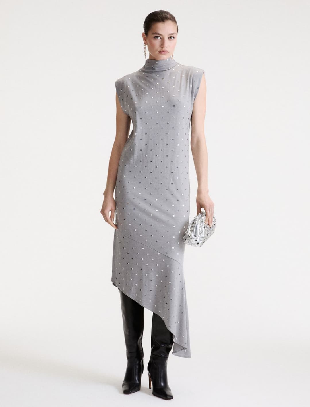 Abito smanicato con micro borchie | Marella Abito smanicato con micro borchie - 2 | Marella