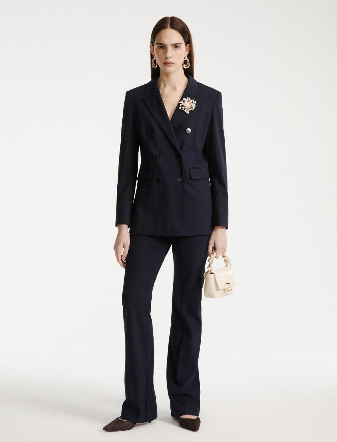 Pantalone bootcut in jersey stretch | Marella Pantalone bootcut in jersey stretch - 2 | Marella
