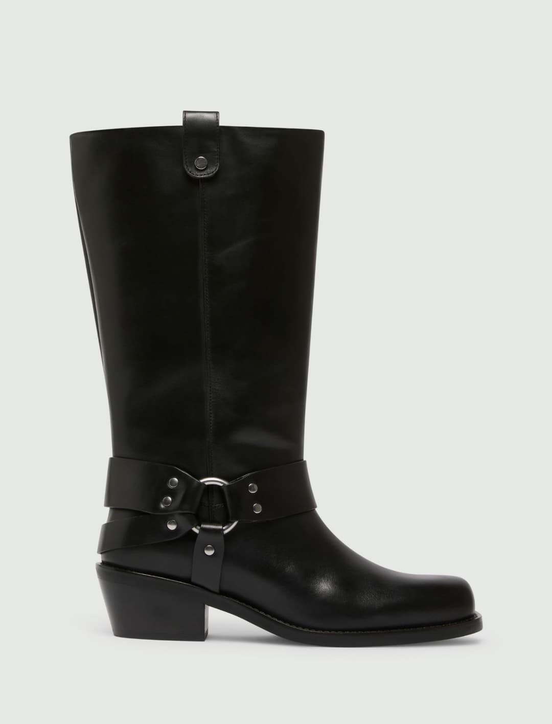 Stivale in pelle con staffa | Marella Stivale in pelle con staffa - 1 | Marella
