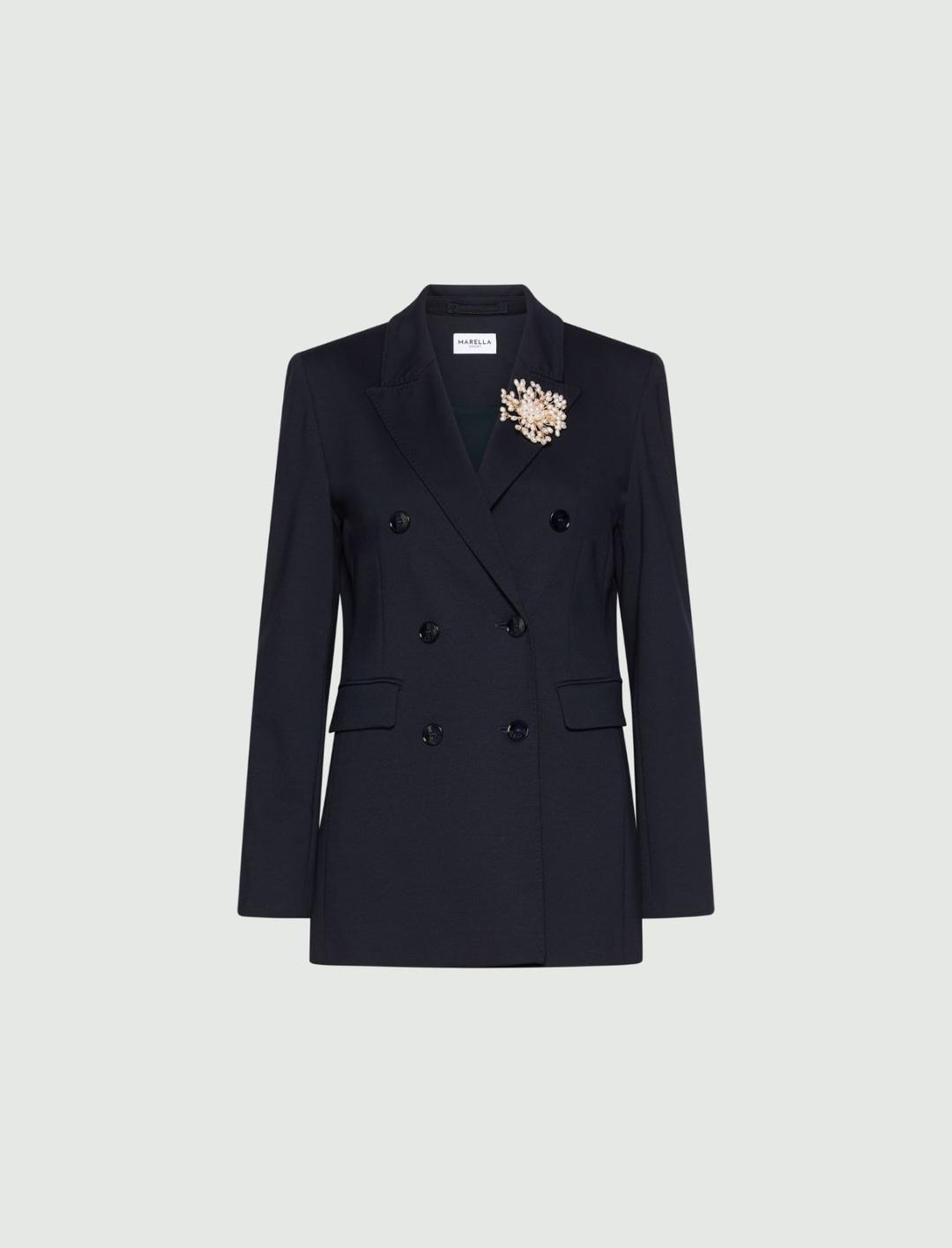 Blazer sfiancato in jersey stretch | Marella Blazer sfiancato in jersey stretch - 1 | Marella