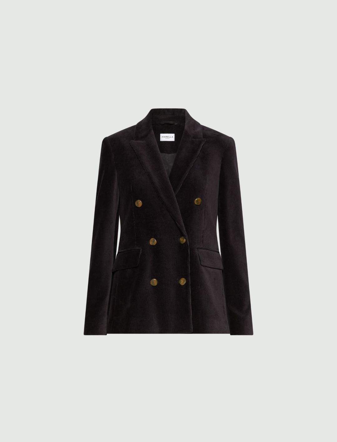 Blazer doppiopetto in velluto a coste | Marella Blazer doppiopetto in velluto a coste - 1 | Marella