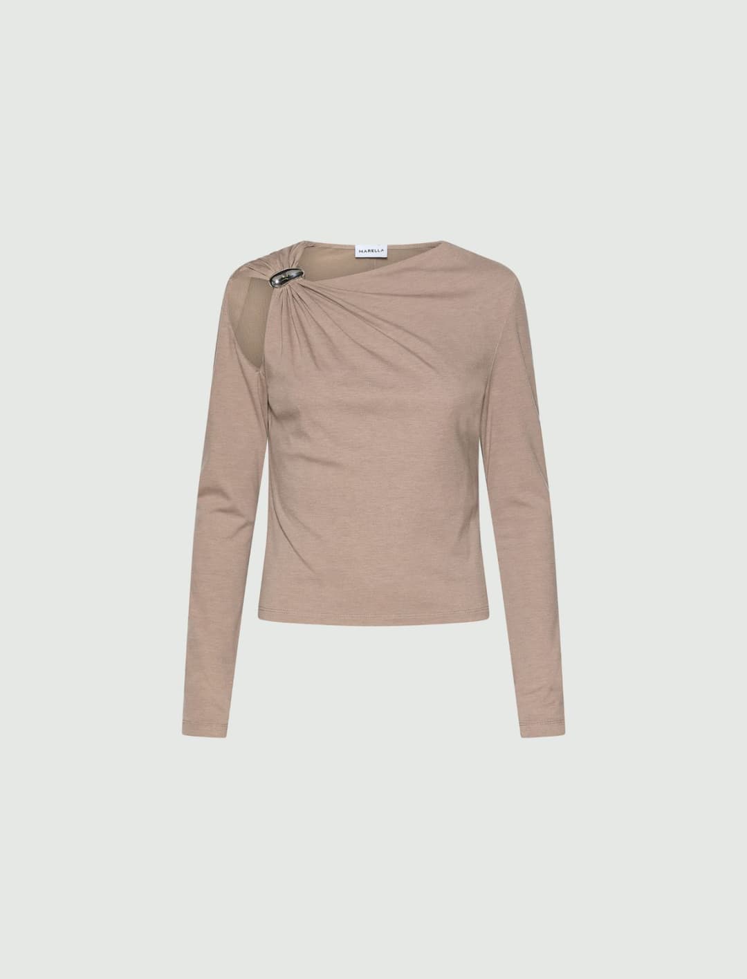 T-shirt con ornamento metallico | Marella T-shirt con ornamento metallico - 1 | Marella