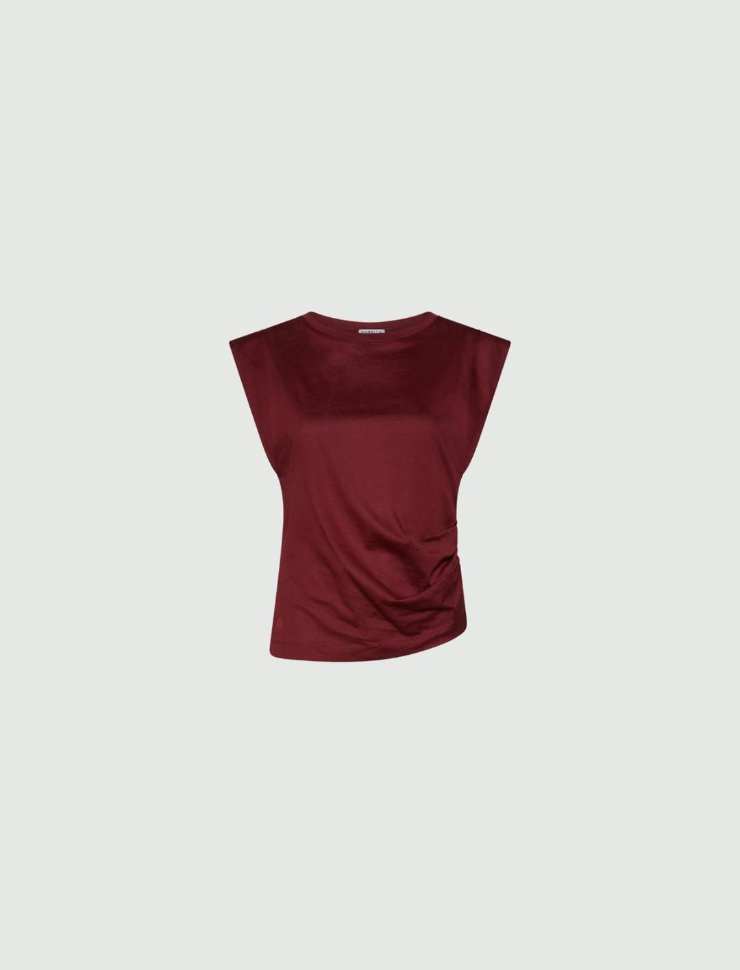 Top asimmetrico in jersey di cotone | Marella Top asimmetrico in jersey di cotone - 1 | Marella