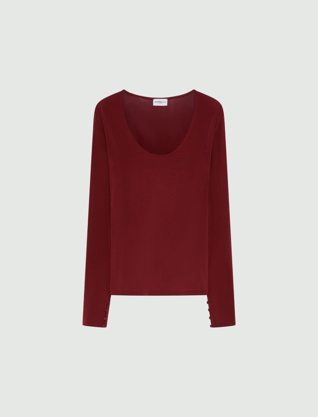 T-shirt aderente con manica lunga | Marella T-shirt aderente con manica lunga - 1 | Marella