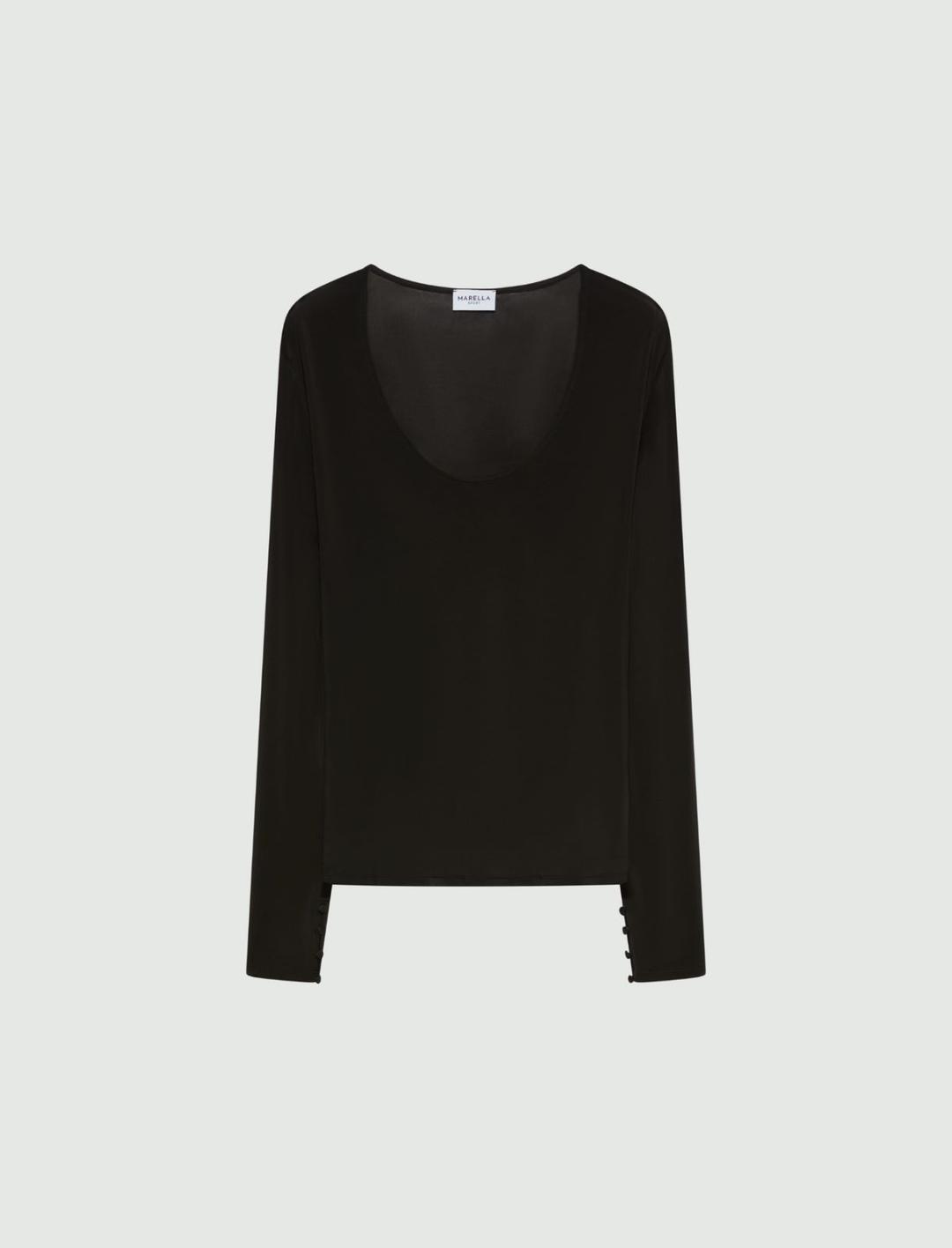 T-shirt aderente con manica lunga | Marella T-shirt aderente con manica lunga - 1 | Marella