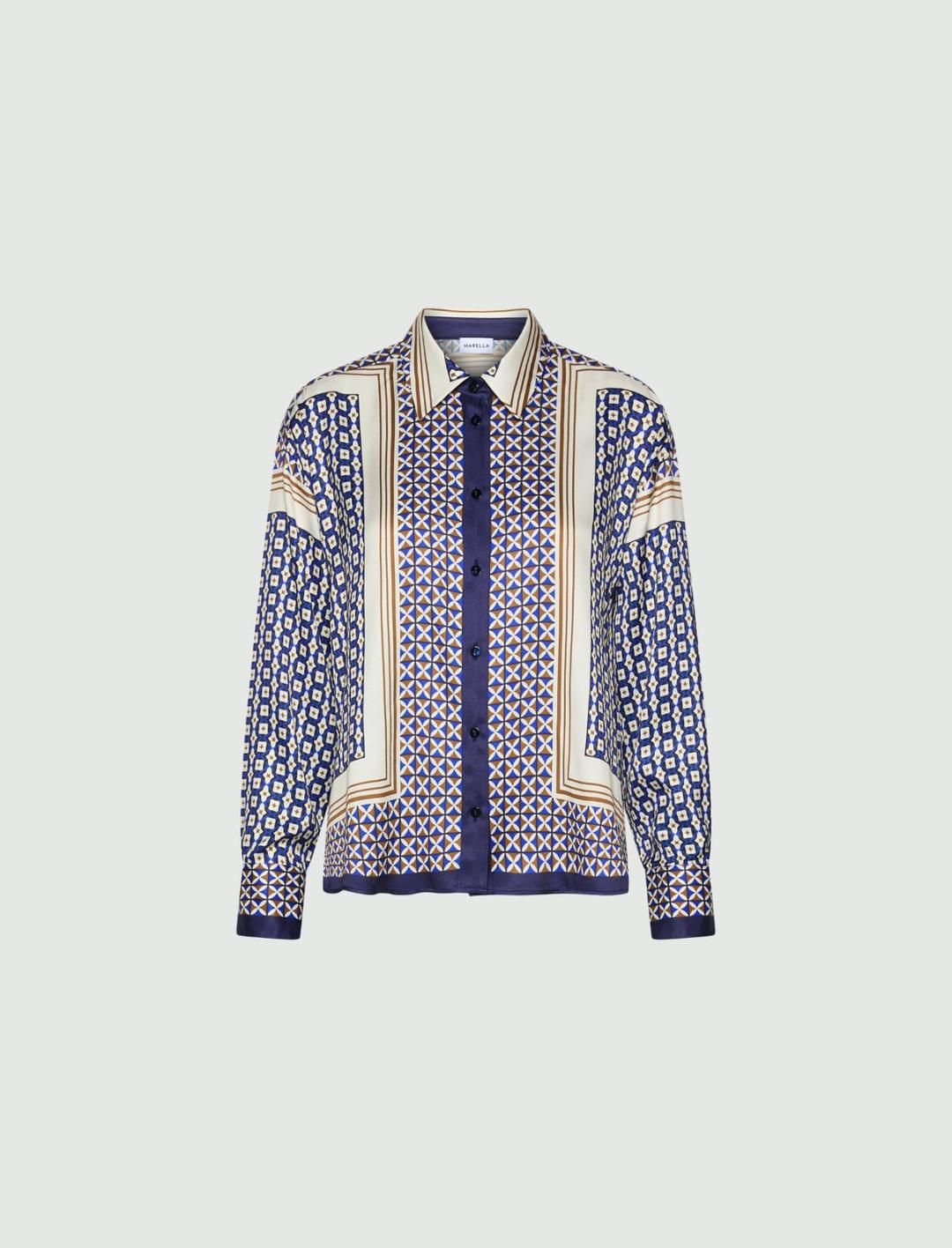 Camicia over in twill | Marella Camicia over in twill - 1 | Marella