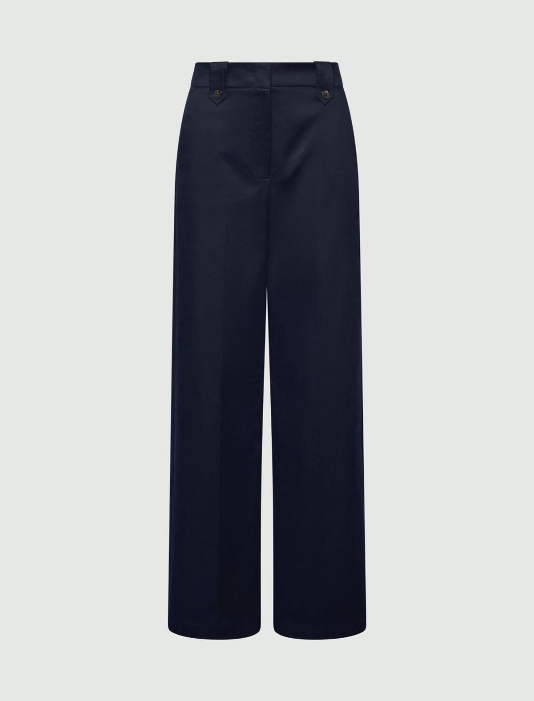 Pantalone dritto con piega | Marella Pantalone dritto con piega - 1 | Marella