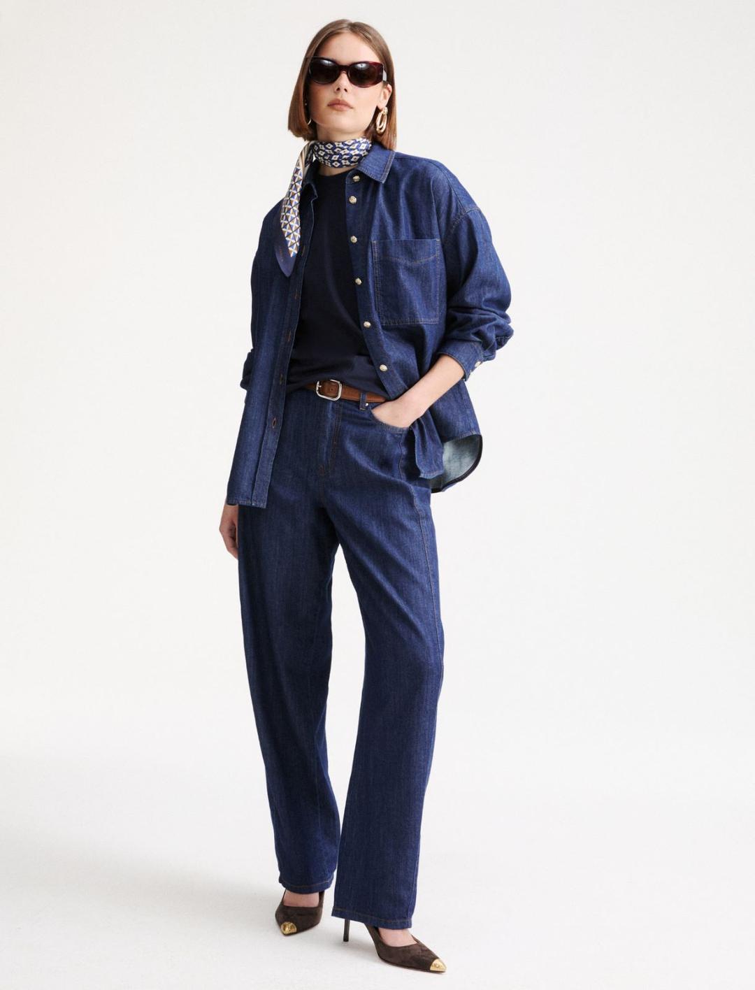 Jeans barrel con tagli laterali | Marella Jeans barrel con tagli laterali - 2 | Marella