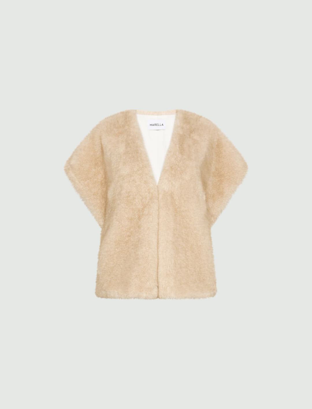 Gilet in tessuto furry | Marella Gilet in tessuto furry - 1 | Marella