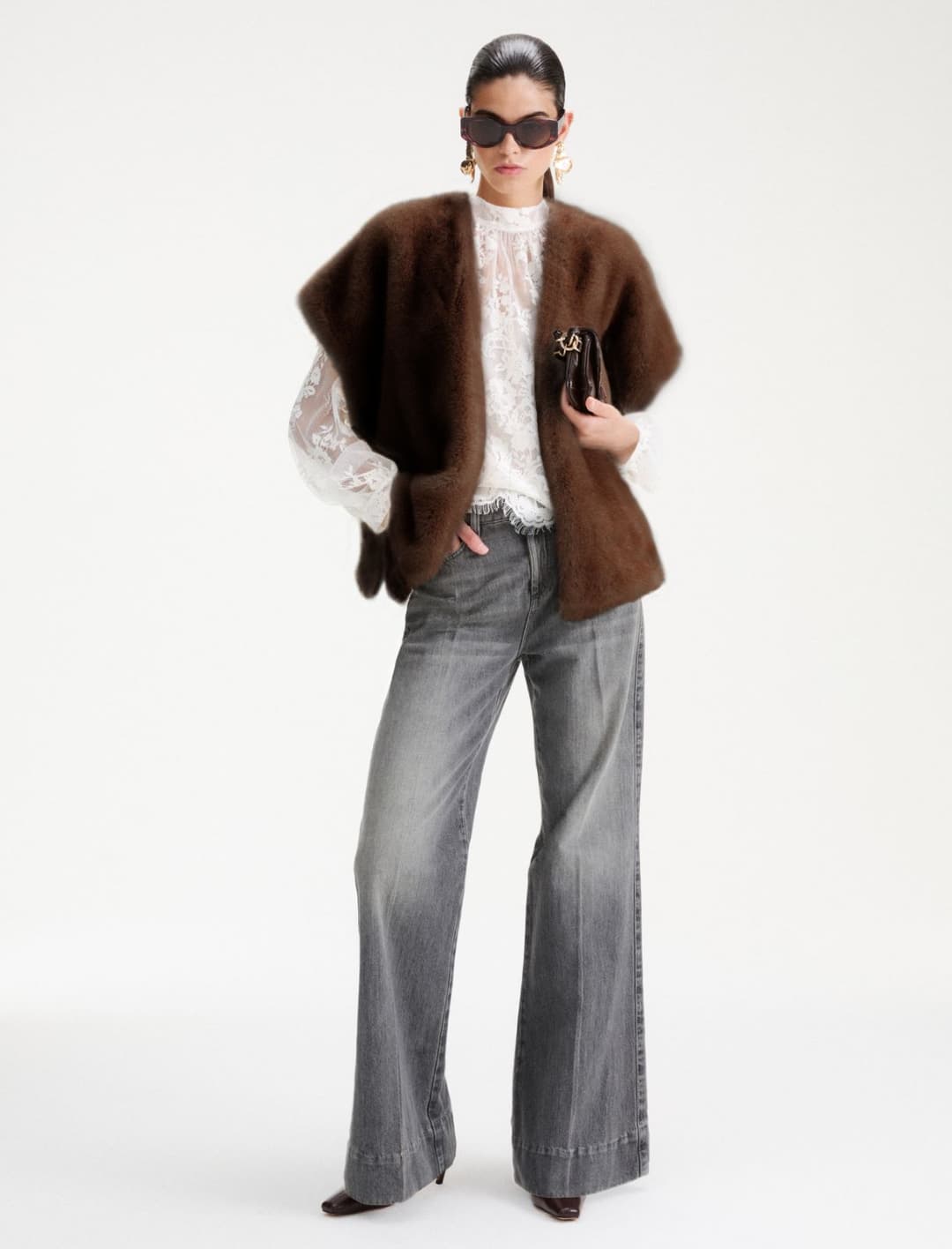 Gilet in tessuto furry | Marella Gilet in tessuto furry - 2 | Marella