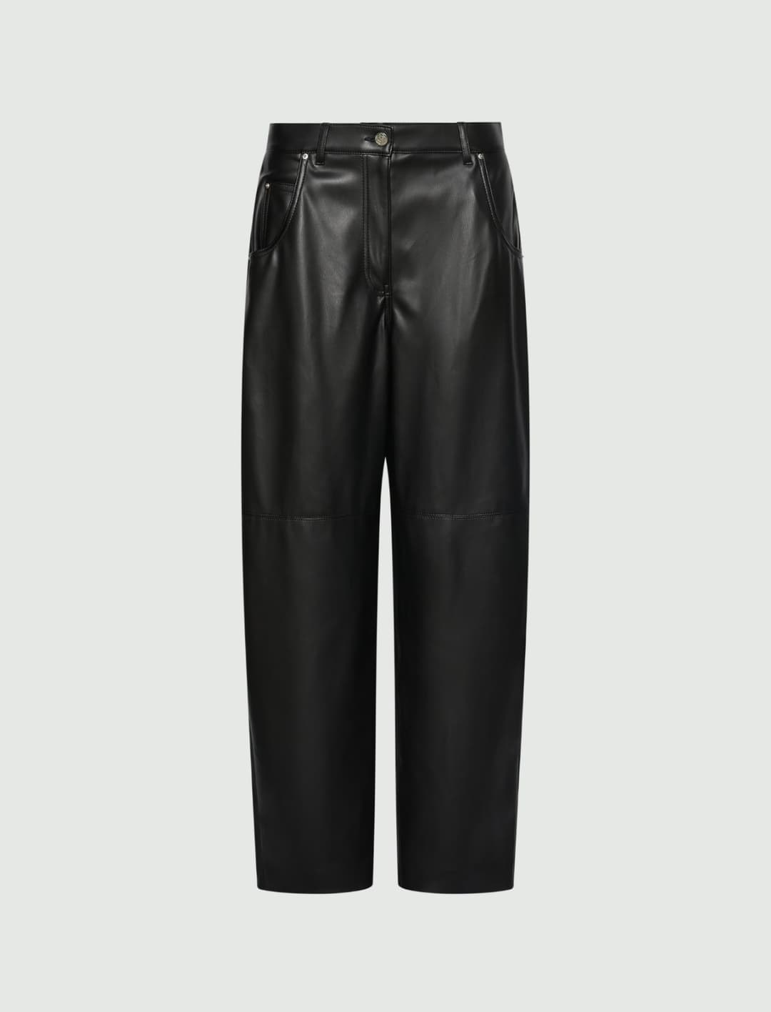 Pantaloni 5 tasche in jersey spalmato | Marella Pantaloni 5 tasche in jersey spalmato - 1 | Marella