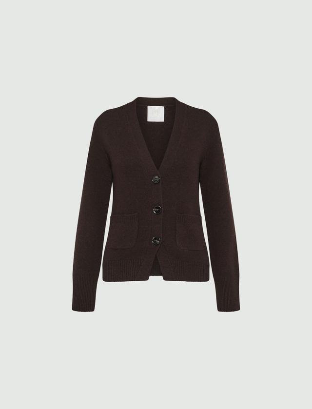 Cardigan Donna BERESIA Con Scollo A V - Maniche Lunghe In Viscosa E Poliestere | Elegante E Morbido - Foto 7